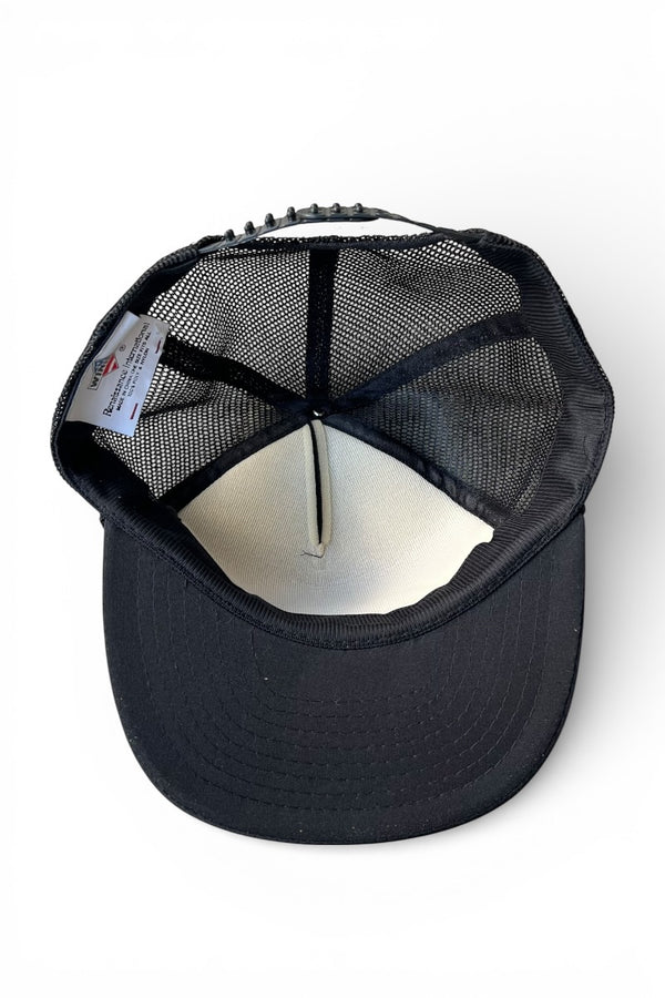 80-90s UNION PACIFIC MESH CAP / BLACK [SIZE: ONE SIZE DEADSTOCK/NOS]