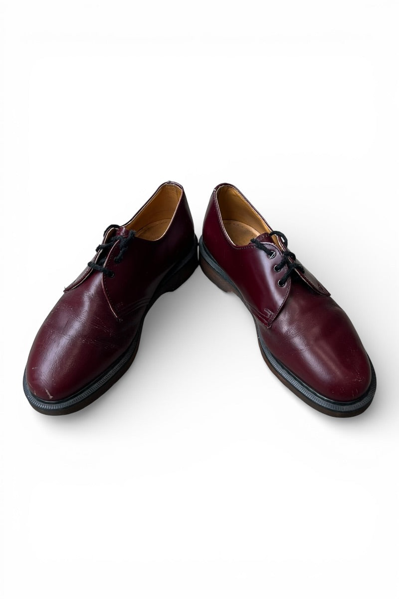 MADE IN ENGLAND 90'S LEATHER SHOES / WINE [SIZE: UK8.0 (approx. 26cm) USED]