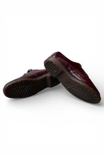 画像をギャラリービューアに読み込む, MADE IN ENGLAND 90'S LEATHER SHOES / WINE [SIZE: UK8.0 (26cm相当) USED]
