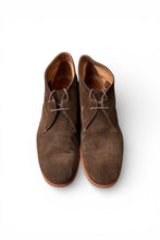 画像をギャラリービューアに読み込む, MADE IN ITALY SUEDE CHUKKA BOOTS / BROWN [SIZE: US10.0 (28cm相当) USED]
