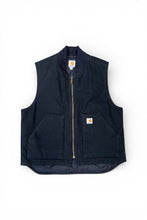 画像をギャラリービューアに読み込む, MADE IN MEXICO 13'S DUCK VEST USA企画品 / BLACK [SIZE: L USED]
