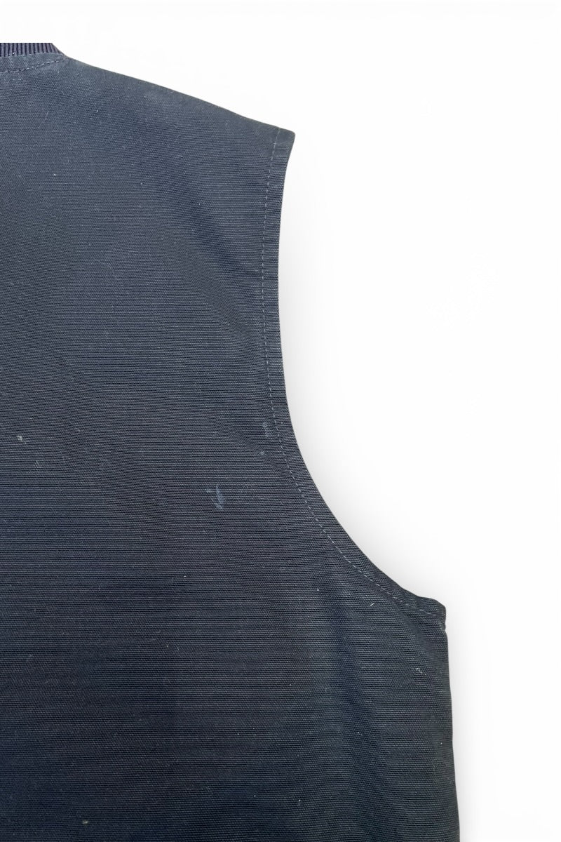 MADE IN MEXICO 13'S DUCK VEST USA ORIGIN / BLACK [SIZE: L USED]