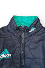 画像をギャラリービューアに読み込む, 90'S ZIP NYLON PUFF COAT / BLACK [SIZE: L USED]
