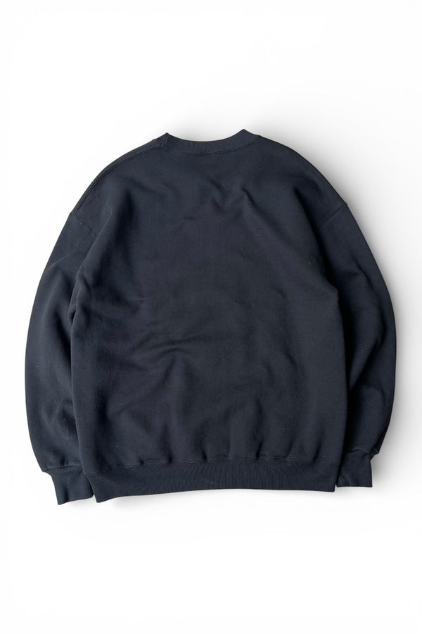 MADE IN USA 90'S THE MICHIGAN DAILY SWEATSHIRT / BLACK [SIZE: XL USED]