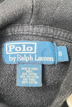 画像をギャラリービューアに読み込む, 90'S NYC LOGO SWEAT HOODIE / BLACK [SIZE: S USED]
