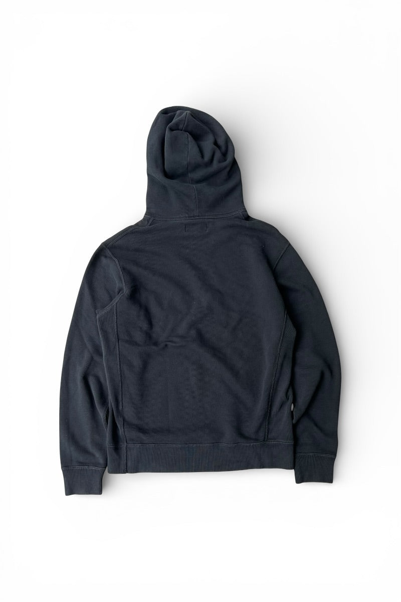90'S NYC LOGO SWEAT HOODIE / BLACK [SIZE: S USED]