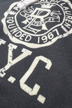画像をギャラリービューアに読み込む, 90'S NYC LOGO SWEAT HOODIE / BLACK [SIZE: S USED]
