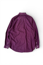画像をギャラリービューアに読み込む, 90'S L/S B.D CORDUROY SHIRT / PURPLE [SIZE: M USED]
