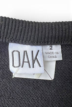 画像をギャラリービューアに読み込む, CREW NECK SWEAT SHIRT / BLACK [SIZE: 2 DEADSTOCK/NOS]
