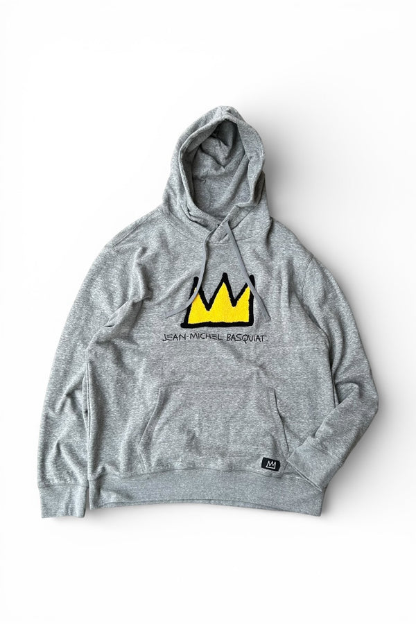 SWEAT HOODIE / GRAY [SIZE: XL DEADSTOCK/NOS]