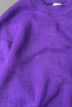 画像をギャラリービューアに読み込む, MOCK NECK SWEAT SHIRT / PURPLE [SIZE: M USED]
