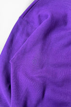 画像をギャラリービューアに読み込む, MOCK NECK SWEAT SHIRT / PURPLE [SIZE: M USED]
