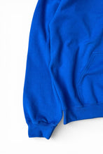 画像をギャラリービューアに読み込む, WORLDNET LOGO PULLOVER SWEAT HOODIE / BLUE [SIZE: XL USED]

