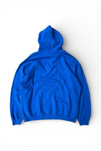 画像をギャラリービューアに読み込む, WORLDNET LOGO PULLOVER SWEAT HOODIE / BLUE [SIZE: XL USED]
