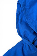 画像をギャラリービューアに読み込む, WORLDNET LOGO PULLOVER SWEAT HOODIE / BLUE [SIZE: XL USED]

