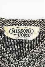 画像をギャラリービューアに読み込む, MADE IN ITALY 90'S V-NECK DESIGN WOOL KNIT SWEATER / MULTI [SIZE: L USED]
