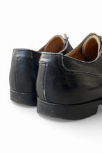 画像をギャラリービューアに読み込む, MADE IN ENGLAND U TIP LEATHER SHOES / BLACK [SIZE: US10.0 (28cm相当) USED]
