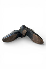 画像をギャラリービューアに読み込む, MADE IN ENGLAND U TIP LEATHER SHOES / BLACK [SIZE: US10.0 (28cm相当) USED]
