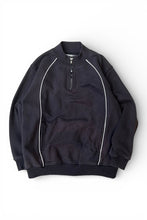 画像をギャラリービューアに読み込む, Y2K EARLY 00'S HALF ZIP SWEATSHIRT / BLACK [SIZE: M USED]
