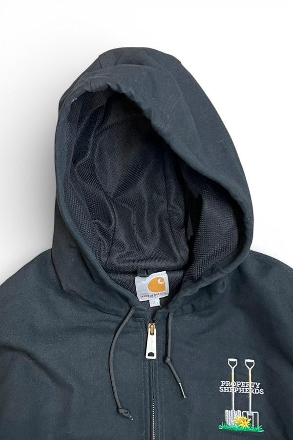 MADE IN USA 18'S DUCK ACTIVE JACKET / BLACK [SIZE: L USED]
