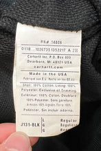画像をギャラリービューアに読み込む, MADE IN USA 18'S DUCK ACTIVE JACKET / BLACK [SIZE: L USED]
