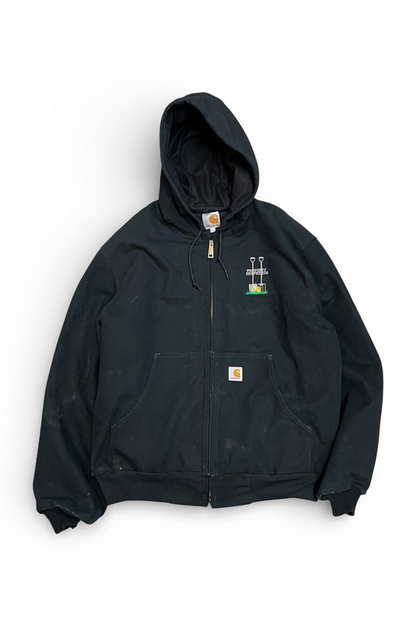 MADE IN USA 18'S DUCK ACTIVE JACKET / BLACK [SIZE: L USED]