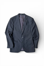 画像をギャラリービューアに読み込む, SUIT SET UP  FABRIC BY LORO PIANA / BLACK [SIZE: JACKETS 36 PANTS 29 USED]
