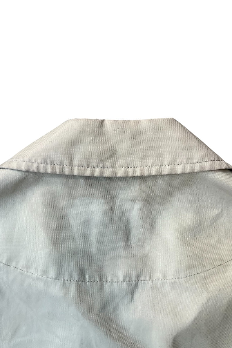 Y2K EARLY 00'S NYLON ZIP JACKET / BEIGE [SIZE: M USED]