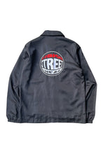 画像をギャラリービューアに読み込む, BACK LOGO NYLON COACH JACKET / BLACK [SIZE: M USED]
