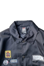 画像をギャラリービューアに読み込む, BACK LOGO NYLON COACH JACKET / BLACK [SIZE: M USED]

