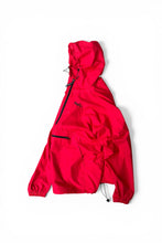 画像をギャラリービューアに読み込む, NYLON ANORAK JACKET / RED	[SIZE: XL USED]
