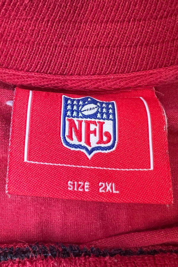 90'S SAN FRANCISCO 49ERS SWEATSHIRT / RED [SIZE: 2XL USED]