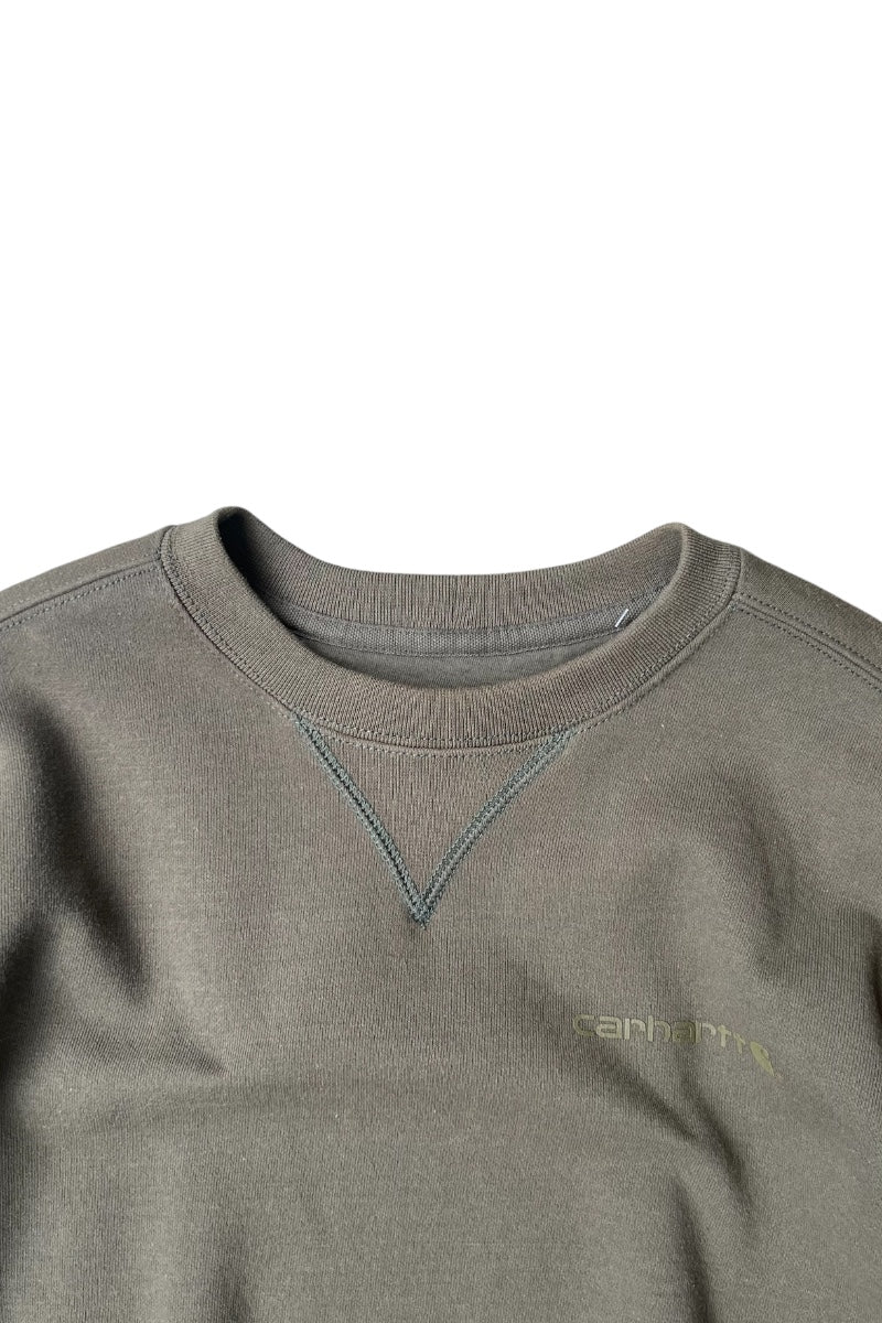 MADE IN MEXICO ORIGINAL FIT SWEAT SHIRT USA Product / OLIVE [SIZE: M USED]
