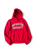 画像をギャラリービューアに読み込む, NEU LOGO PULLOVER SWEAT HOODIE / RED [SIZE: S USED]
