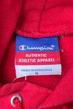 画像をギャラリービューアに読み込む, NEU LOGO PULLOVER SWEAT HOODIE / RED [SIZE: S USED]
