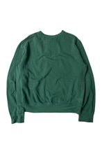 画像をギャラリービューアに読み込む, 90'S ONE POINT SWEATSHIRT / GREEN [SIZE: L USED]
