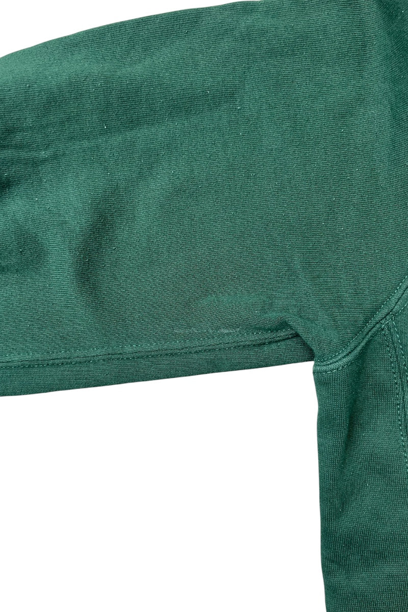 90's ONE POINT SWEATSHIRT / GREEN [SIZE: L USED]