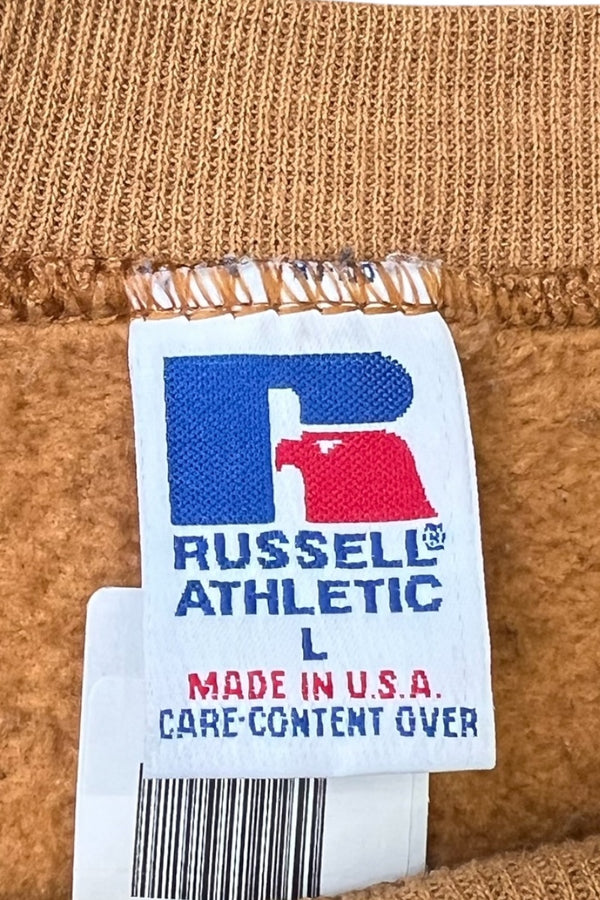 MADE IN USA 90'S SWEATSHIRT / BEIGE [SIZE: L USED]