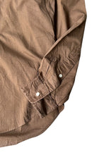 画像をギャラリービューアに読み込む, 90'S L/S CLASSIC FIT BD SHIRT / BROWN [SIZE: L USED]
