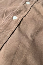 画像をギャラリービューアに読み込む, 90'S L/S CLASSIC FIT BD SHIRT / BROWN [SIZE: L USED]
