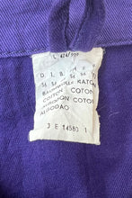 画像をギャラリービューアに読み込む, EURO WORK COTTON JACKET / PURPLE [SIZE: L USED]
