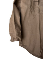 画像をギャラリービューアに読み込む, 70'S L/S WORK SHIRT / BROWN [SIZE: M DEADSTOCK/NOS]
