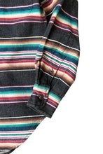 画像をギャラリービューアに読み込む, 90'S L/S NATIVE PATTERN SHIRT / MULTI [SIZE: M USED]
