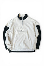 画像をギャラリービューアに読み込む, Y2K EARLY 00'S HALF-ZIP SWEATSHIRT / WHITE [SIZE: M USED]
