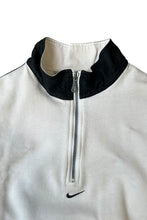 画像をギャラリービューアに読み込む, Y2K EARLY 00'S HALF-ZIP SWEATSHIRT / WHITE [SIZE: M USED]
