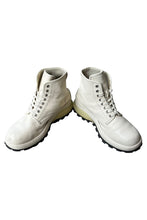 画像をギャラリービューアに読み込む, MADE IN ITALY LEATHER BOOTS / WHITE [SIZE: US8.5 (26.5cm相当) USED]
