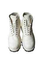 画像をギャラリービューアに読み込む, MADE IN ITALY LEATHER BOOTS / WHITE [SIZE: US8.5 (26.5cm相当) USED]
