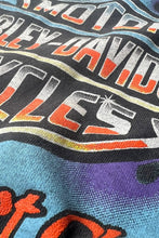画像をギャラリービューアに読み込む, MADE IN USA 92'S L/S DAYTONA PURPLE FLAME T-SHIRT / BLACK [SIZE: L USED]
