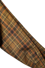 画像をギャラリービューアに読み込む, 64'S-70'S L/S WOOL CHECK OPEN COLLAR SHIRT / BROWN [SIZE: L USED]
