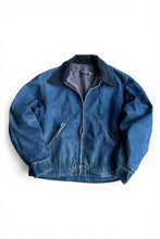 画像をギャラリービューアに読み込む, 70'S ZIP DENIM JACKET SCOVILL ZIPPER W/BLANKET LINER / INDIGO [SIZE: M USED]
